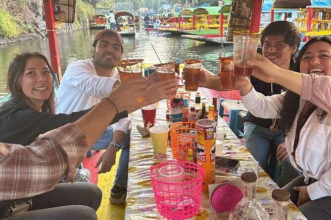 Mexico City Boat Tour Food and Unlimited Drinks Priority Boarding - Chinamipa Island Tacos and the stop that gives the cruise meaning