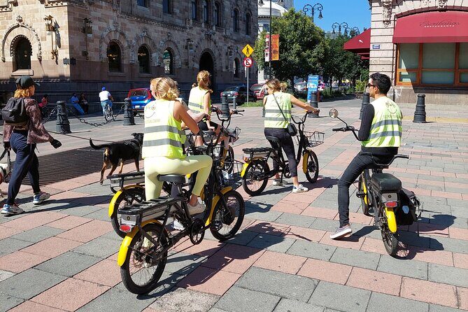 Mexico City E-Bike Tour with a taco and churros stop - A small-group e-bike way to map Mexico City in four hours