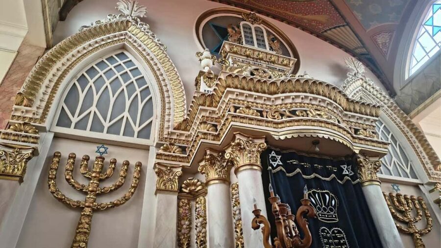 Mexico City: Jewish Presence - Patio Norte and the Catedral area: where empires show their teeth