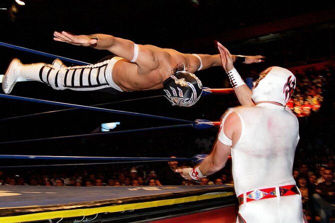 Mexico City: Lucha Libre wrestling show tickets - Two tequila shots: fun, yes, but also part of the timing