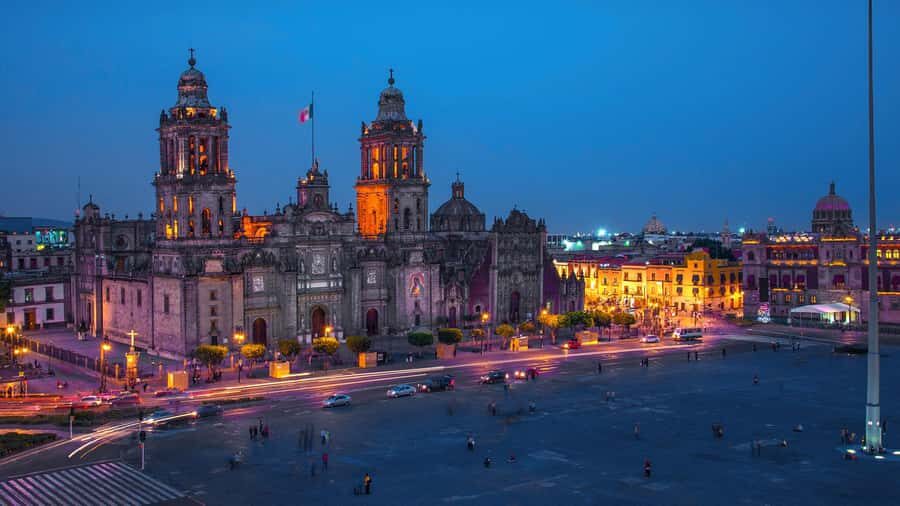 Mexico City: Night Bus Tour - The 75-minute loop: what you’ll see from Catedral to Reforma