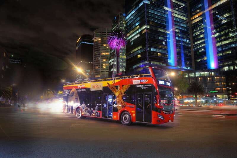 Mexico City: Night City Tour in a Double Decker Bus - The illuminated monuments: how to get the best photos