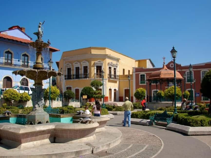Mexico City: Private Magic Towns & Basaltic Prisms Tour - Huasca de Ocampo and San Miguel Regla Hacienda: preserved streets meet a bigger sense of place