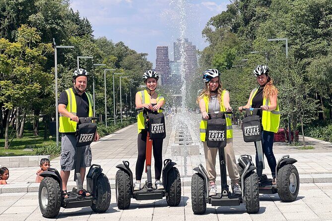 Mexico City Segway Tour: Polanco & Chapultepec Park - What the Segways and safety setup mean for your comfort