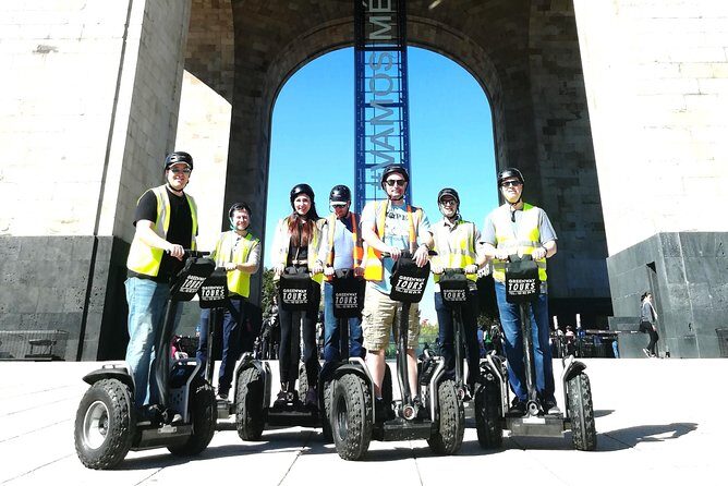 Mexico City Segway Tour: Reforma Avenue - Stop 2: Circuito Gandhi Behind the Anthropology Area