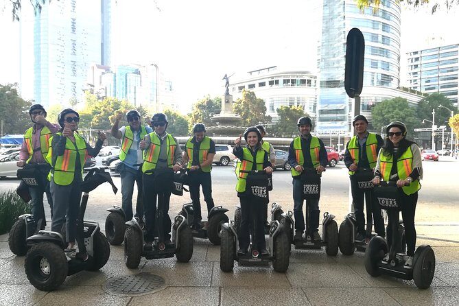 Mexico City Segway Tour: Reforma Avenue - Stop 4: Trail of Light and Estela de Luz