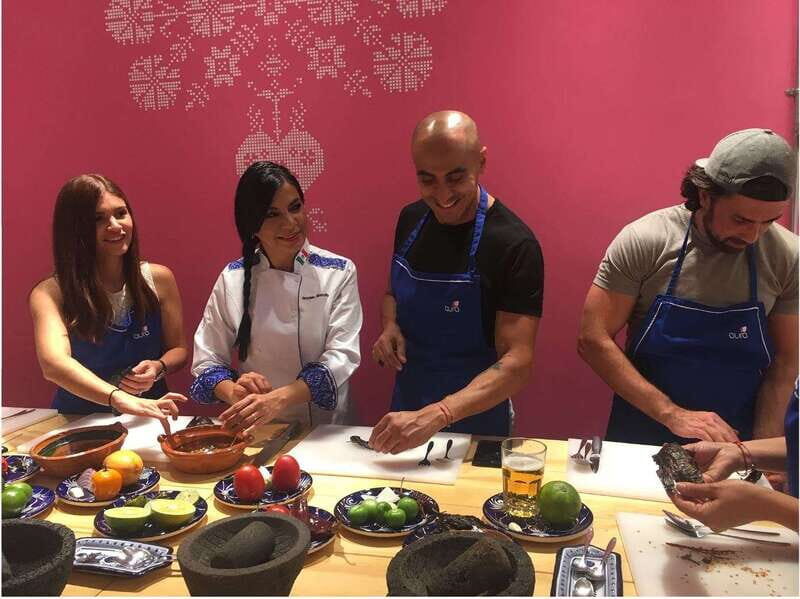 Mexico City: Street Taco Cooking Class & Market Tour - The Lunch Finish: Craft Beer, Mezcal, and a Full 4-Course Meal
