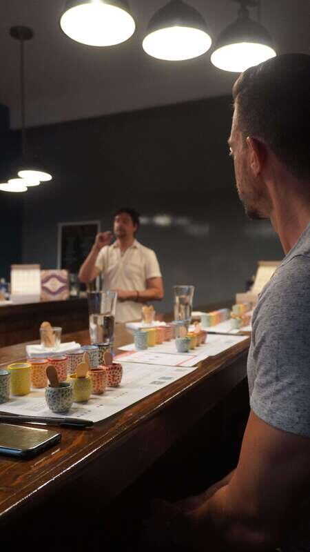 Mezcal y Mole with a Sommelier CDMX - The mezcal lineup: seven agaves, not just one style