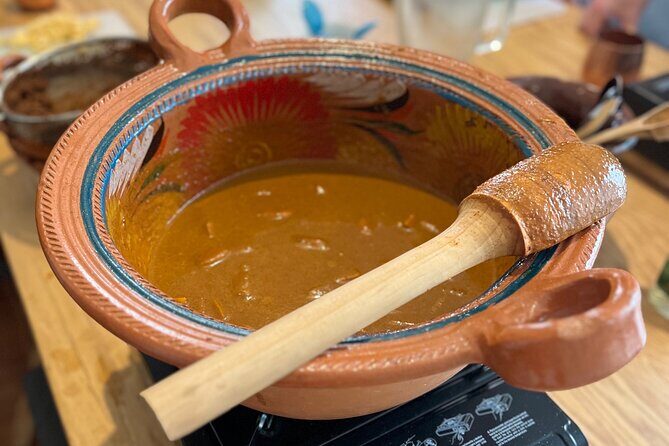 Multi-Variety Mole Class in a Condesa home or art gallery rooftop - Mole Verde: Crisp Greens, Herbs, and Epazote