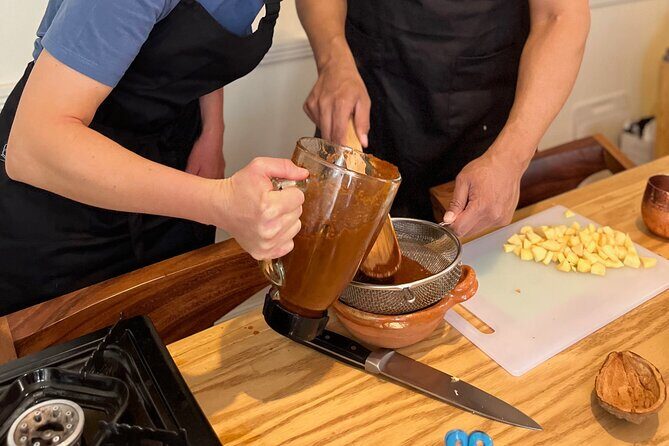 Multi-Variety Mole Class in a Condesa home or art gallery rooftop - Dinner on Locally Made Plates: What You Actually Eat