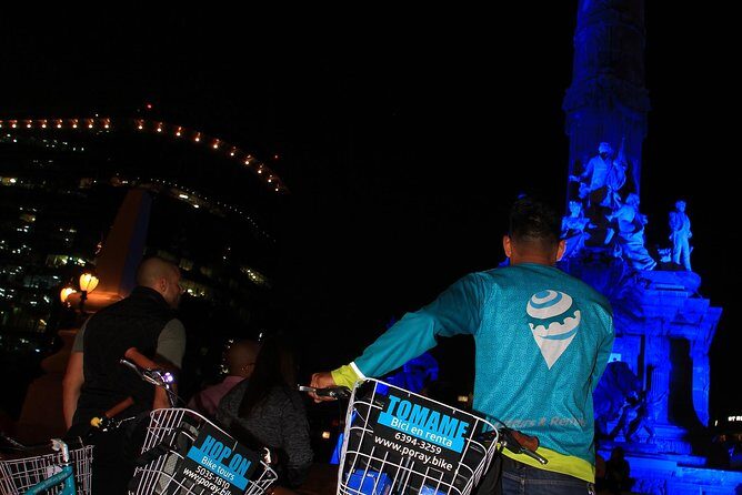 Neon Bike Party - Private Bike Tour - Stop 1: Centro Histórico—get oriented fast