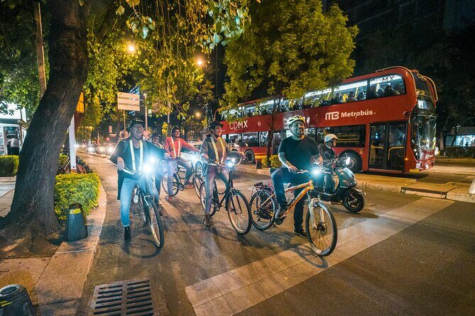 Night Street Food & Bike Tour / Small Groups /All Inclusive - Why a night bike-and-street-food loop makes sense in CDMX