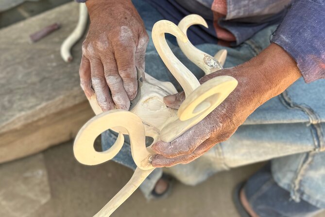 Oaxaca Cultural Day: Monte Alban + Traditional Craft Villages - San Martín Tilcajete: Watching Wooden Craft Traditions Take Shape