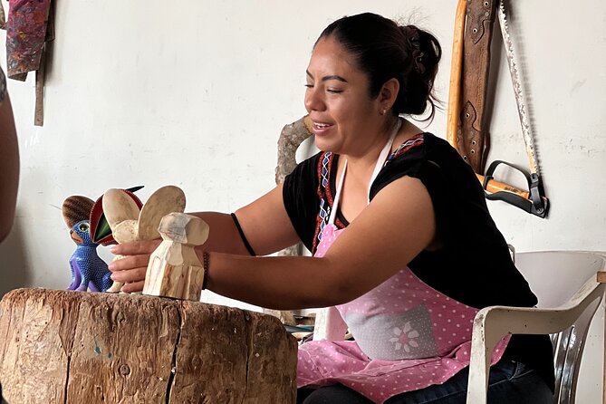 Oaxaca Women Private Tour - Stop 1: San Martín Tilcajete for Alebrijes and Copal Cleansing