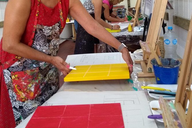 One Painting in One Day, Doors of San Miguel - The Biggest Value: You Learn Techniques, Not Just End Results
