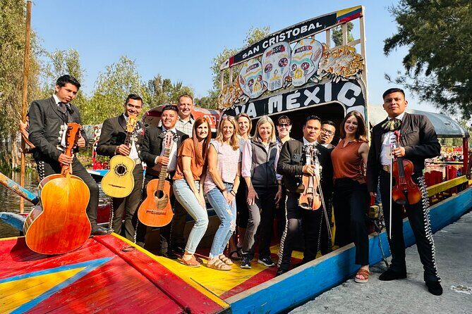 Pako ToursMX Trajinera Fiesta Float- Xochimilco Mexico City - Food, pulque, roasted corn, and why pesos matter