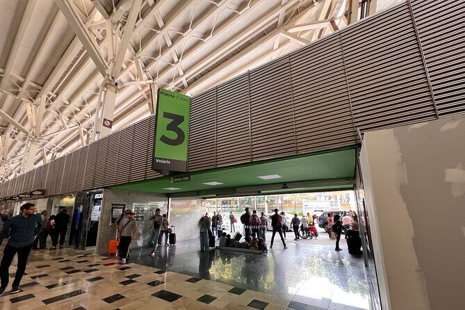 Pick-up or Drop-off in Mexico's International Airport - Bottled Water and the No-Frills Setup That Helps You Stay Moving
