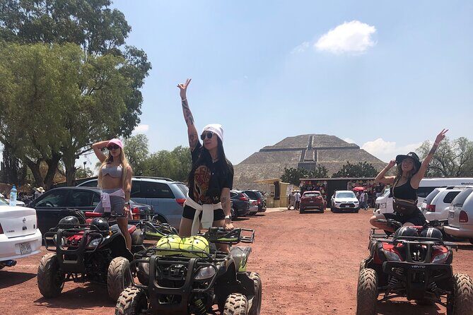 Private ATV tour in the archaeological zone of Teotihuacán - Caves and cactus plantations: the details that make it feel local