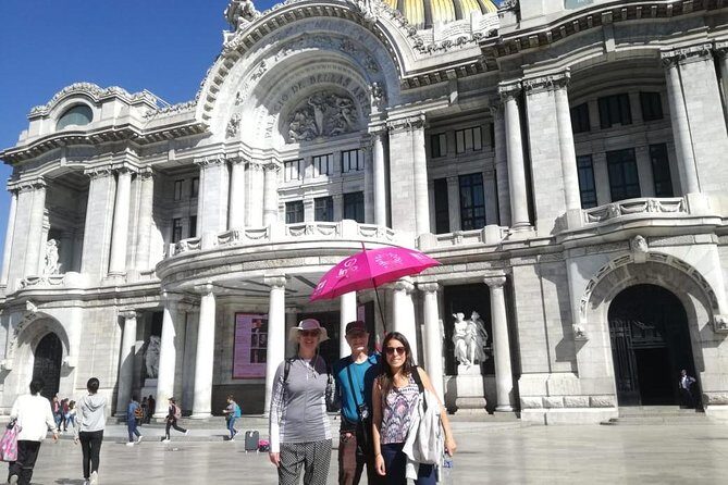 Private City Tour Mexico City - Best Rated - Meet at Palacio de Bellas Artes: what the 2-hour pace feels like