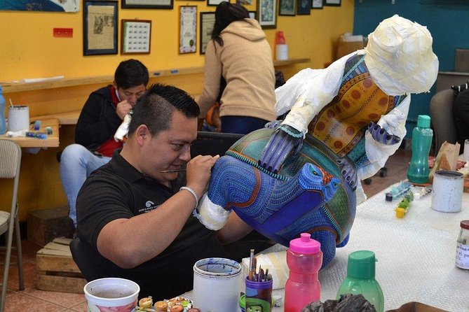 Private Day Tour including Artisan Villages of Alebrijes and Black Pottery - Alebrijes in San Martín Tilcajete: The Wood, the Carving, the Character