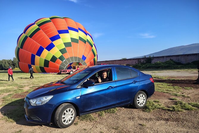 Private Transfer to Teotihuacan or Balloon Port - Pickup that actually meets your life (hotel, Airbnb, anywhere)