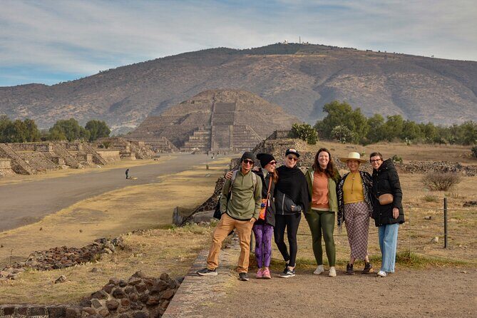 Pyramids of Teotihuacan and restaurant la Gruta (Original) - H2: Walking the causeway of the dead plus the Sun, Moon, and Feathered Serpent pyramids