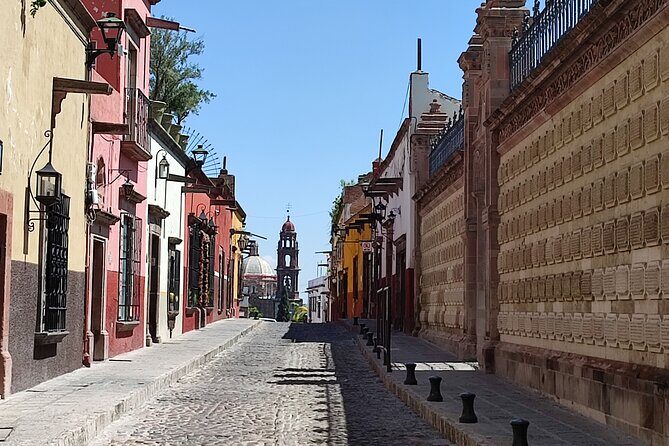 San Miguel de Allende Walking Tour - Casa 63 Hotel Boutique & Spa: rooftop views plus a quick drink pause