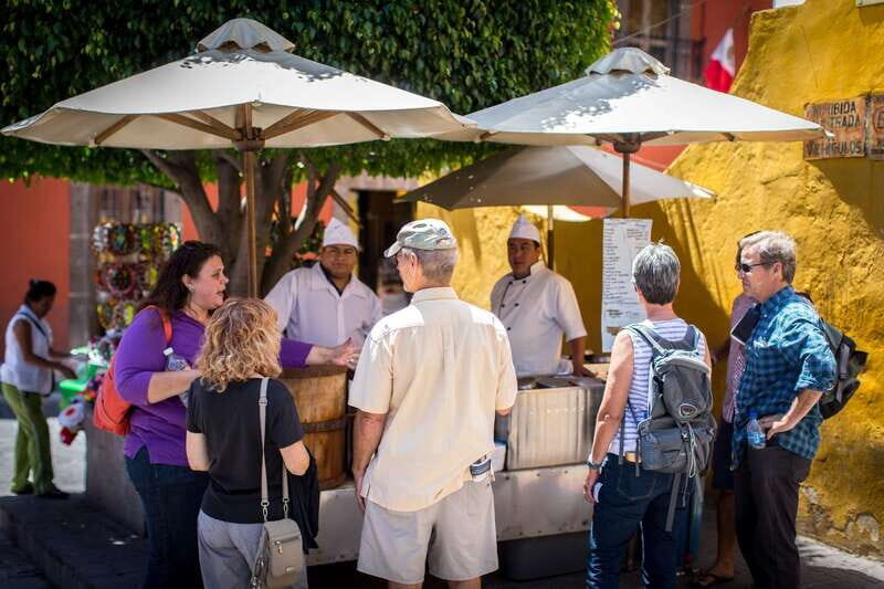 San Miguel: Downtown Food Tour - Ending one block off the Jardín: your easy restart point