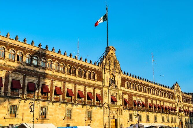 Self-Guided Audio Tour-Moctezuma and the Zocalo:The Aztec Empire - City Council Palace scenes: ancient civilization through modern power