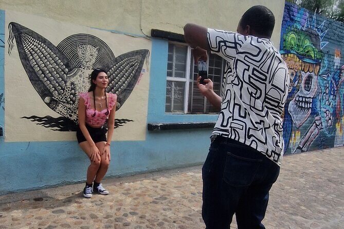 Street Art Tour With An Artist in Oaxaca - The Tour Ends at Subterraneo: Gallery Browsing With Working-Art Energy