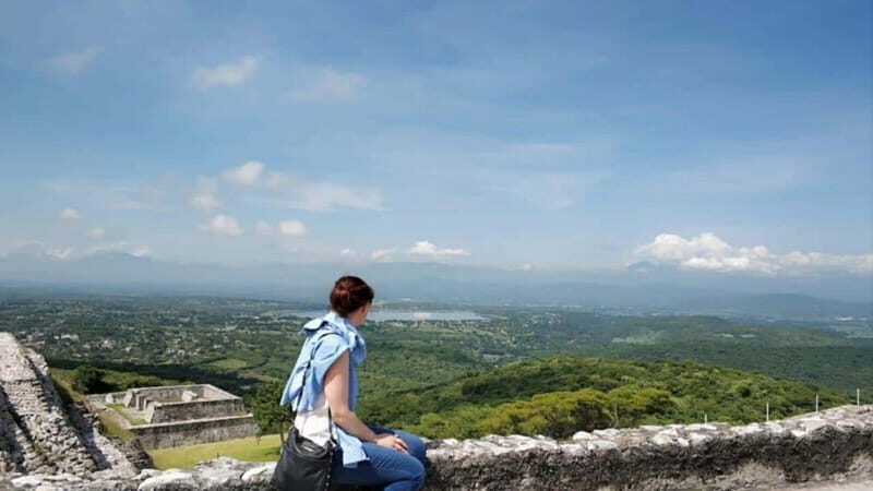 Taxco tour from Mexico City: & Xochicalco Pyramids - Xochicalco Archaeological Zone: pyramids and an ancient view of the sky