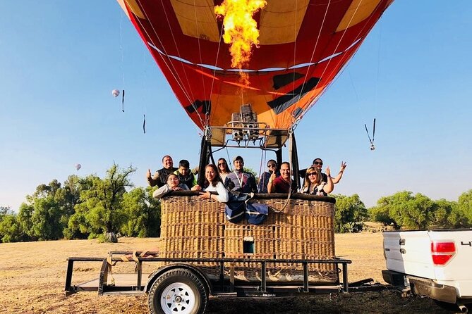 TEOTIHUACAN BALLOON RIDE (Private Transportation & Guided Tour) - Timing and what it feels like from start to finish