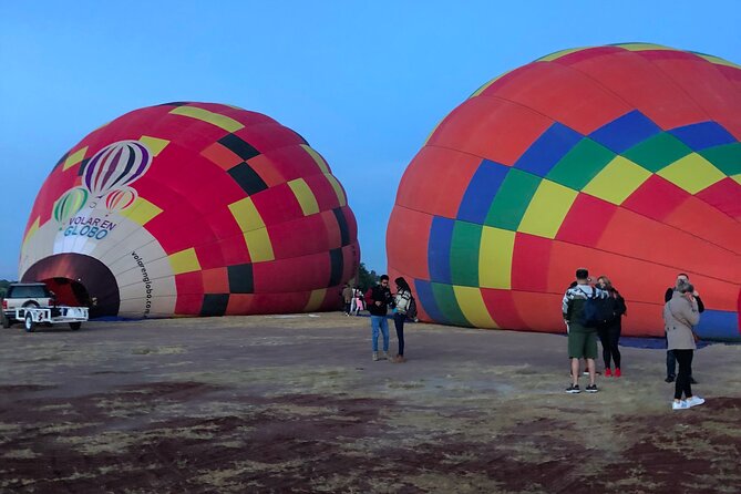 Teotihuacan Shared Hot Air Balloon Air Balloon Tour with Guide - The balloon flight over the pyramids: what you should watch for