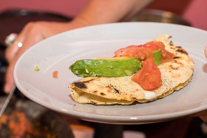 Tortilla Class and Workshop in Mexico - Quesadilla time: turning your tortilla into a snack