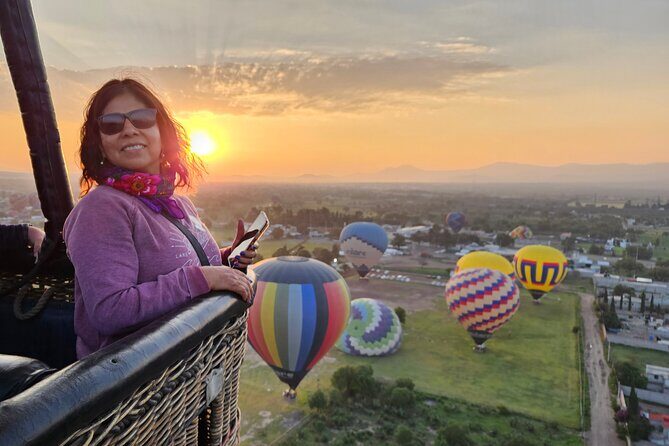 Unforgettable Hot Air Balloon Ride Over the City of the Gods - Stop 2 (Piramides de Teotihuacan): aerial views plus time near the main temples