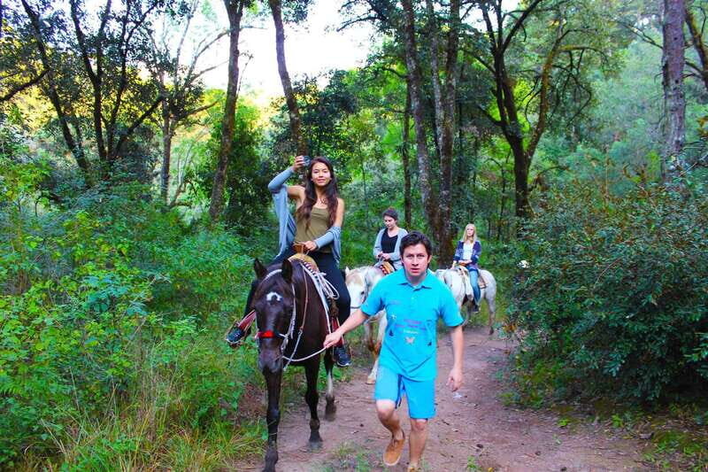Valle de Bravo: Waterfall Riding Tour - The 45-minute horseback route to Velo de Novia