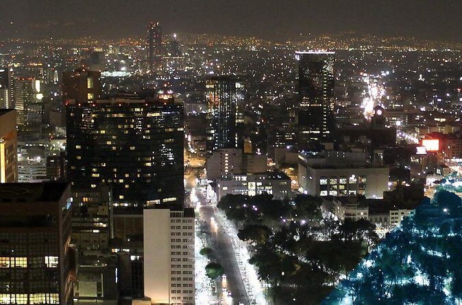 Viewpoint Torre Latino Panoramic view of Mexico City - Timing tips: sunset works, but crowds are real