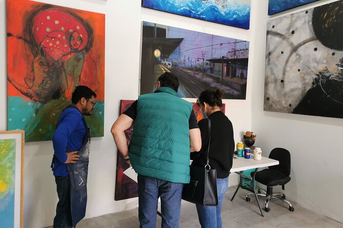 Visit to workshops and studios of contemporary art artists - Price and value: why $101.27 can make sense here