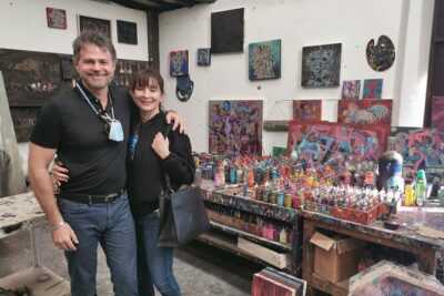 Visit to workshops and studios of contemporary art artists - The guide role: thoughtful questions and no-pressure conversation