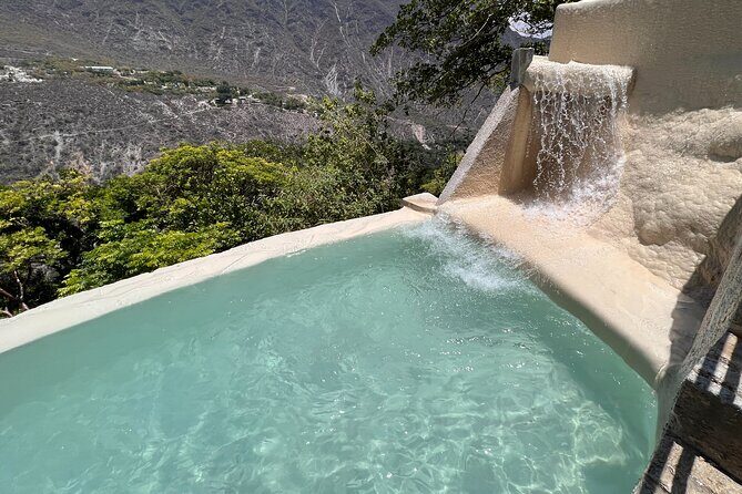 Visit Tolantongo hotsprings with 2025 Car Private Tour from CDMX - Cave section: waterfall, cave, and the blue river lunch break