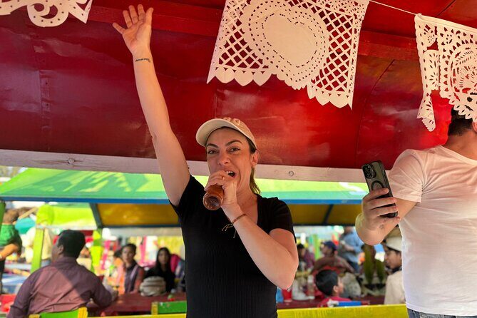 Xochimilco All Inclusive Experience Tequila and Mezcal with Culture - Stop 3 on the water: custom tequila and mezcal mixing