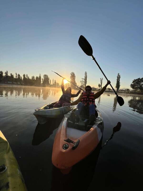 Xochimilco: amanecer en kayak Ciudad de México - The ajolotario stop: meet the axolotl and learn why it matters