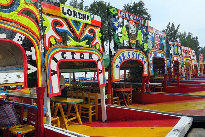 Xochimilco, Coyoacan and Frida Kahlo Museum Tour - Xochimilco Trajinera Cruise: canals, floating gardens, and food on board