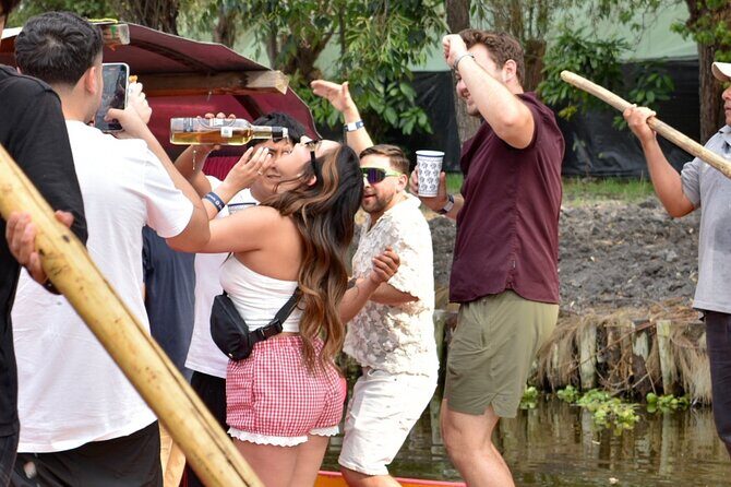 Xochimilco International boat party with open bar and tacos - Open Bar, Music, and the On-Water Party Flow