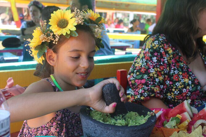 Xochimilco & Mexican Party with Guacamole & Unlimited Drinks - Your 2-Hour Trajinera Ride: Music, Games, and Stories You Can Follow