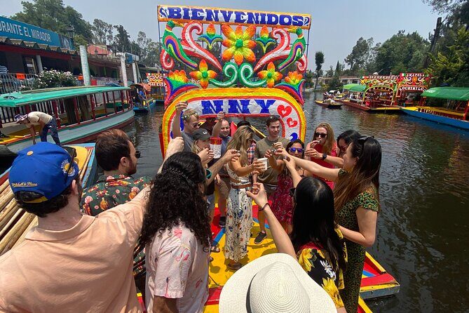 Xochimilco & Mexican Party with Guacamole & Unlimited Drinks - The Guacamole Contest: Your Hands, Your Flavor, Your Competition